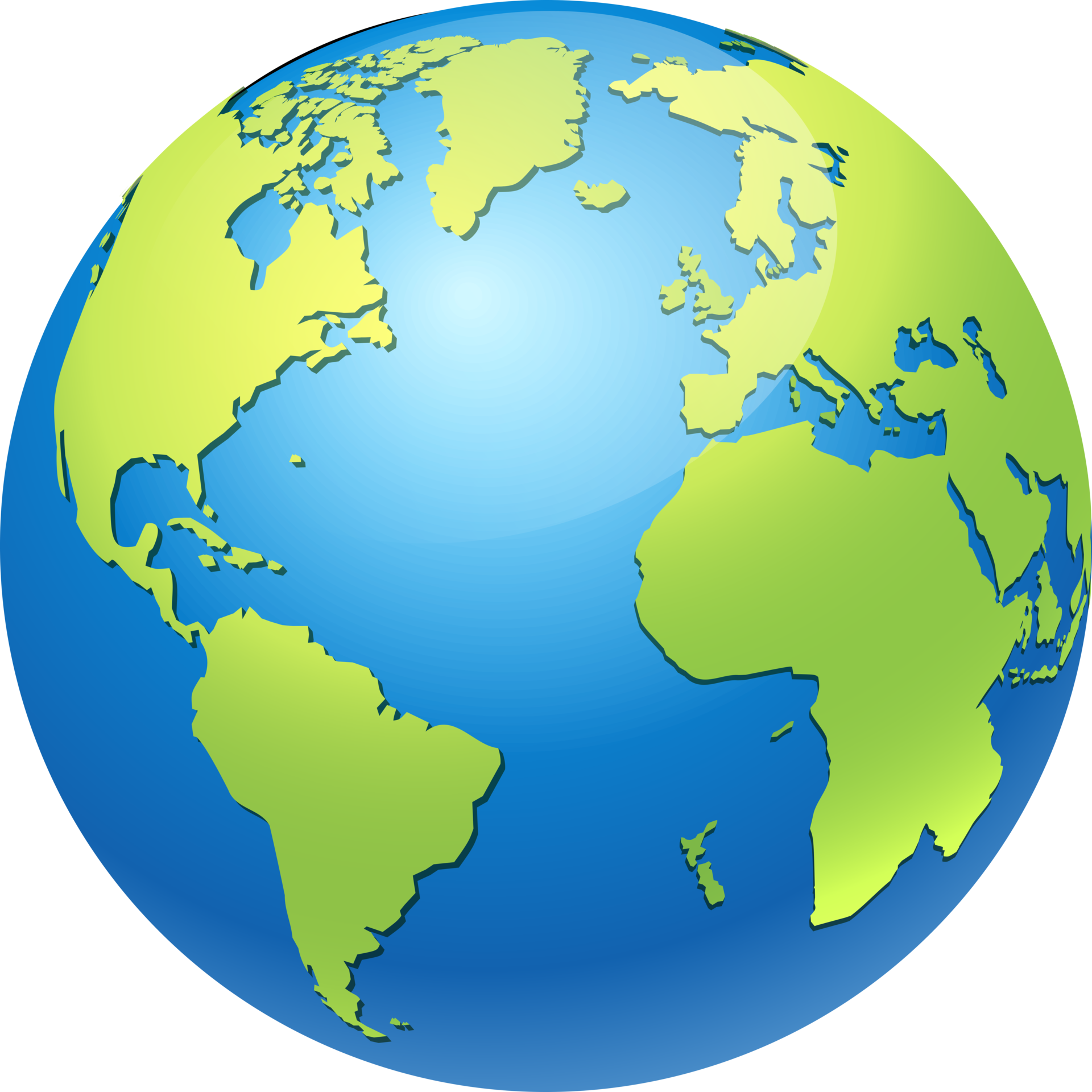 earth's globe